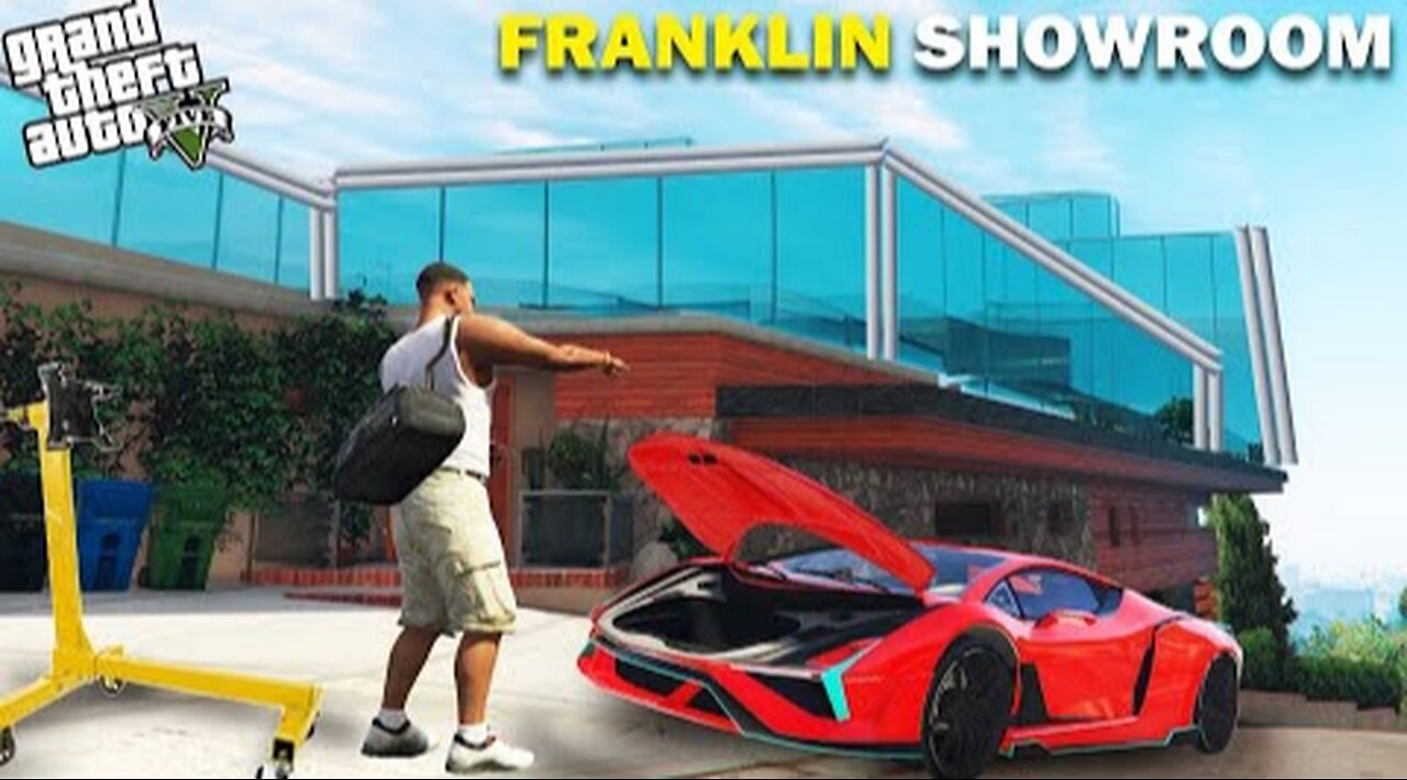 GTA 5 - Franklin Become Mechanic And Upgrade His New Workshop in GTA 5