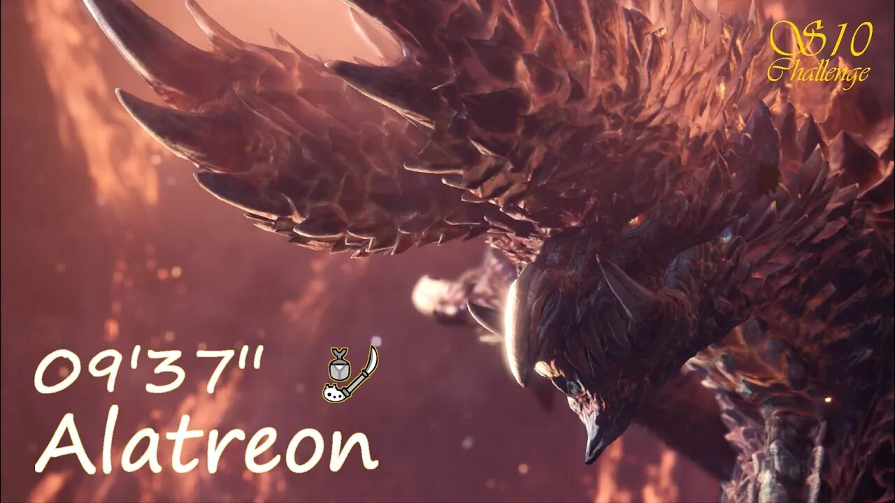 Alatreon (09'37'') | Insect Glaive | Monster Hunter World: Iceborne | "Sub 10 Challenge"