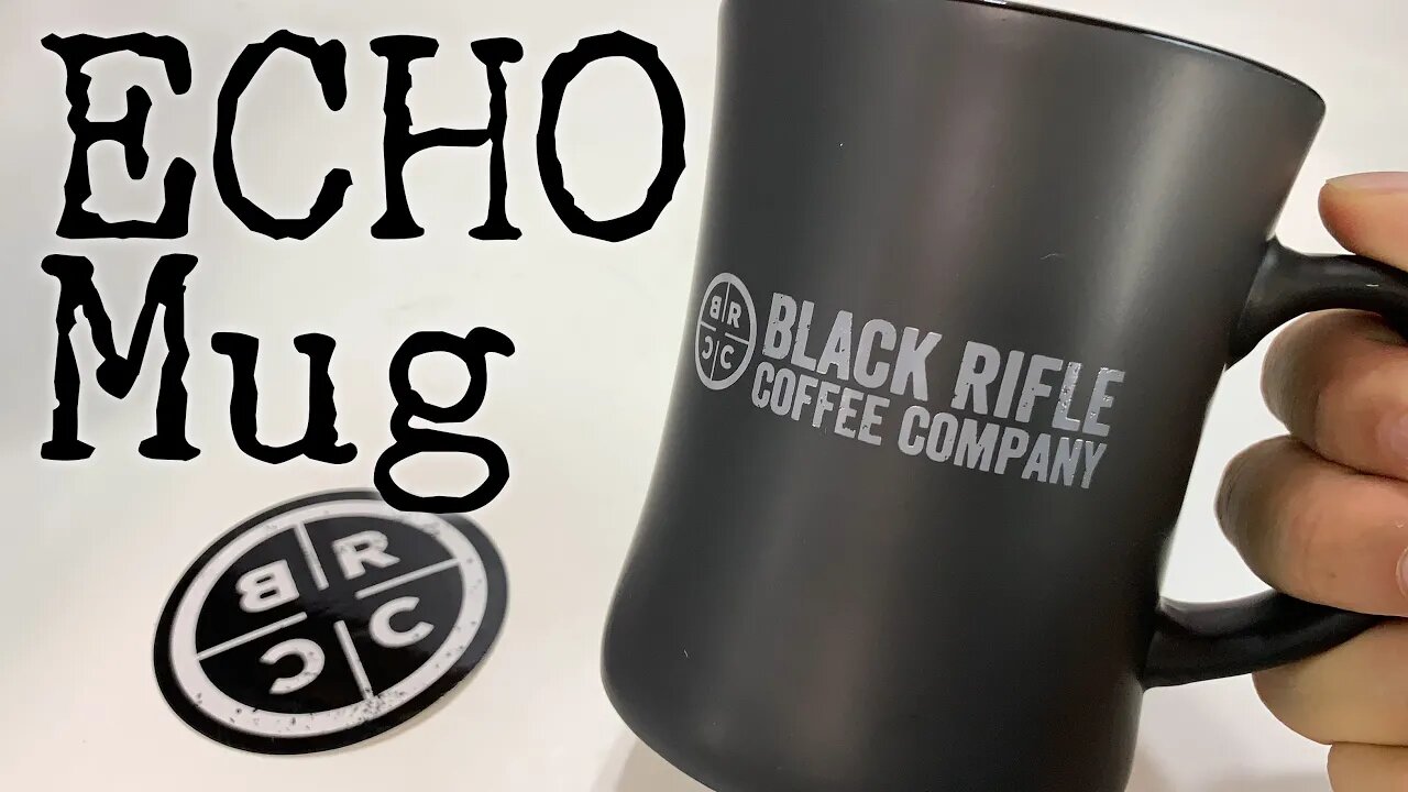 "Coffee or Die" Echo Ceramic Coffee Mug by Black Rifle Coffee Company