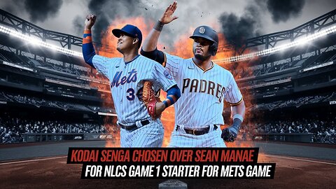 Kodai Senga STEALS the Spotlight as NLCS Game 1 Starter!