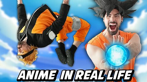 If ANIME Was Real Life! 😂 PSN Experiment