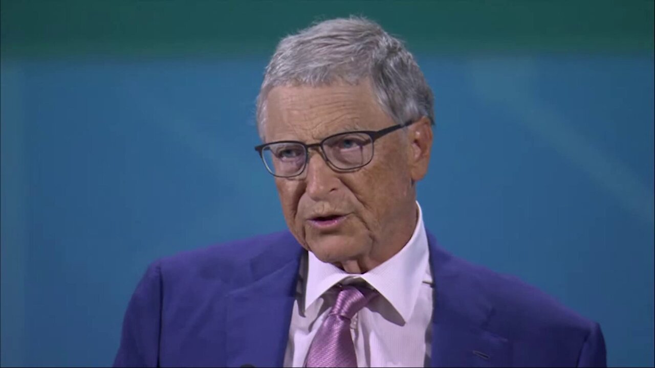 Bill Gates: "Health, Agriculture & Climate Are Very Much Tied Together"