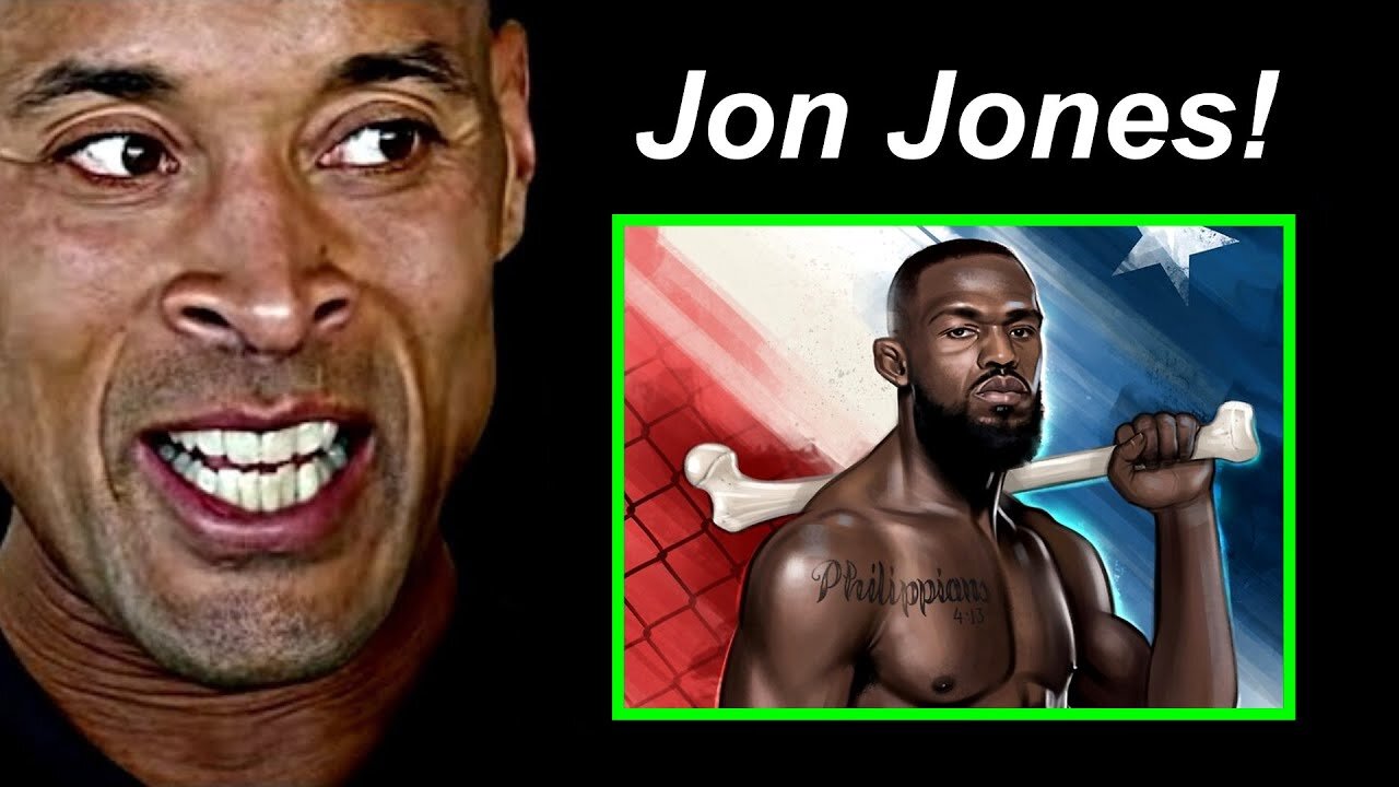 David Goggins Reacting To Jon Jones Beating Cyril Gane