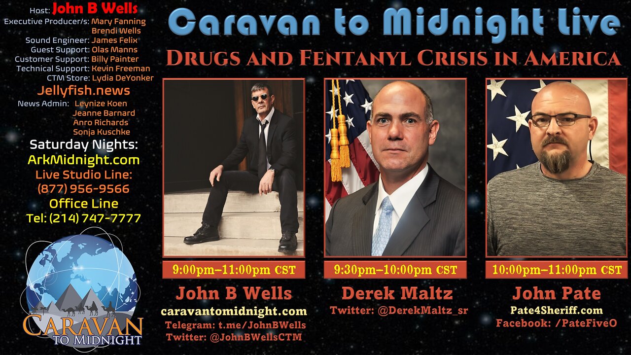 Drug & Fentanyl Crisis In America - John B Wells LIVE