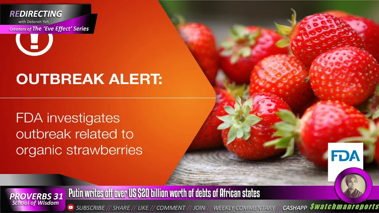 Hepatitis A virus Outbreak in this year’s frozen strawberry - FDA says