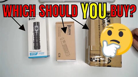 Wuben C2 vs C3 vs Imalent MS03: Review and Comparison Beamshots