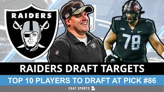 Raiders Draft Targets: Top 10 Prospects Las Vegas Could Select At Pick #86 In The 2022 NFL Draft