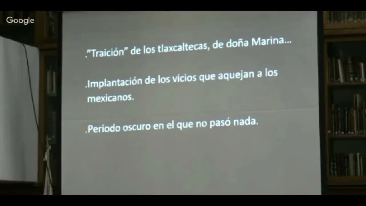 Sobre historiografía oficial mexicana, la visión negativa de la conquista - Dr. Martín Ríos Saloma