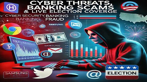 Election 2024 Live, Cyber Warfare, Bank Fraud, and Galaxy Security: The New Digital Battleground!