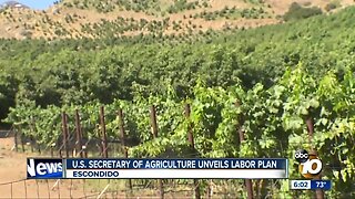 U.S. Agriculture Secretary Sonny Perdue visits San Diego