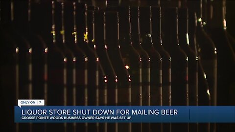 Liquor store shut down for mailing beer in-state