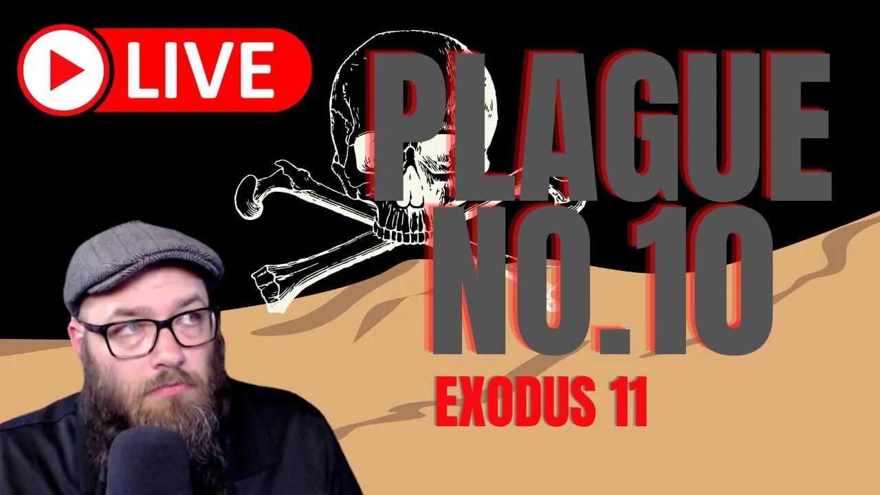 The Last Plague in Egypt in the Deliverance Story of Exodus... ☠️ #livestream