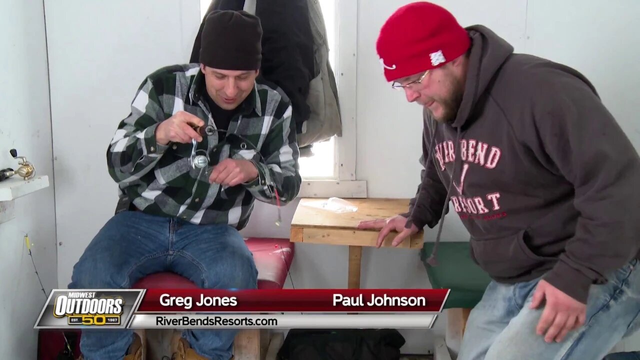 MidWest Outdoors TV Show #1657 - Ice Fishing at River Bends Resort on Lake of the Woods