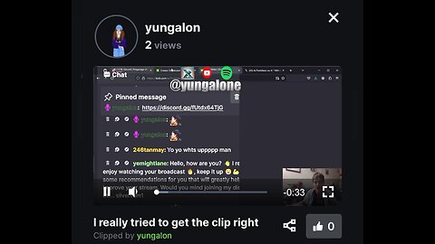 Yung Alone Responds to Ac7ionMan About The Clip Situation