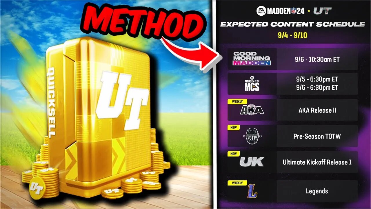 Make MILLIONS With This Coin Method in Madden 24 Ultimate Team