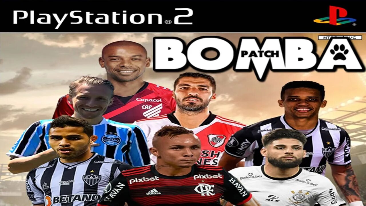 BOMBA PATCH 2022 PS2 GOLD 100% ATUALIZADO GEOMATRIX PLAYSTATION 2