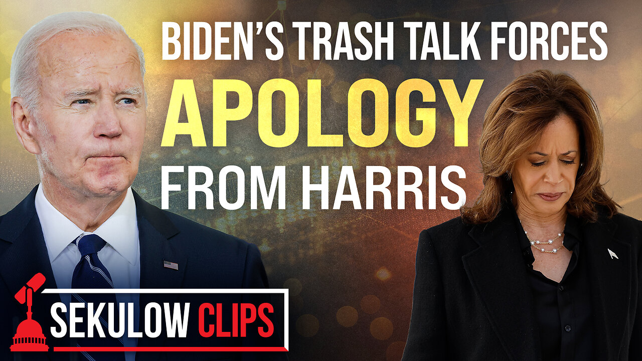 Biden’s Trash Talk Forces Apology from Harris