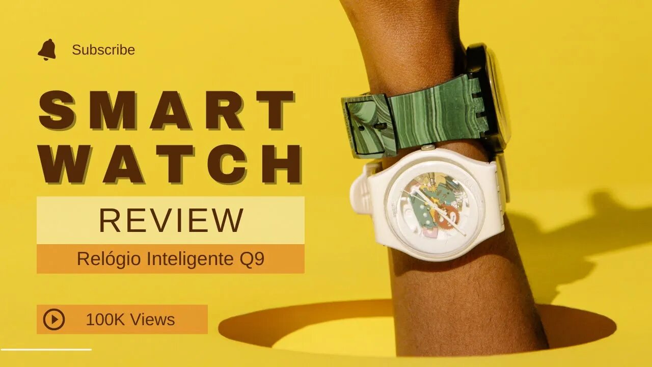 Melhor Smartwatch - Q9