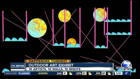 Unique outdoor exhibit opens tonight