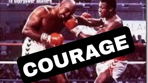 Courage, heart and reaching your goals