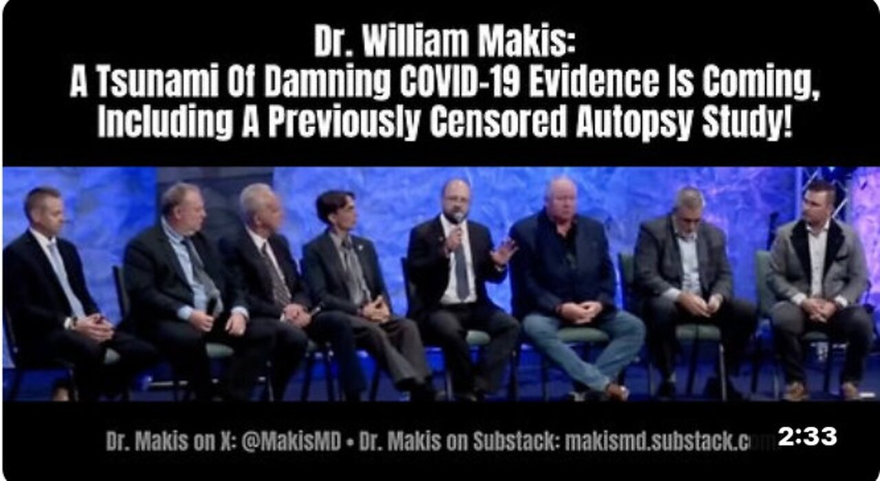 A Tsunami Of Damning COVID-19 Evidence Is Coming, Including A Previously Censored Autopsy Study!