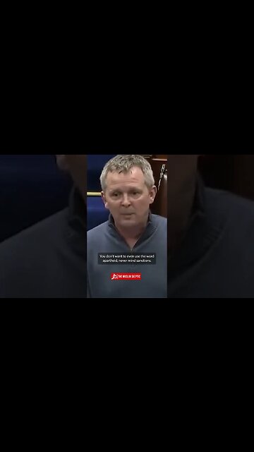 Irish Politician Enraged: You Condemn Putin But Not Israel?!