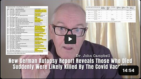 New German Autopsy Report Reveals Those Who Died Suddenly Were Likely Killed By The Covid Vaccine