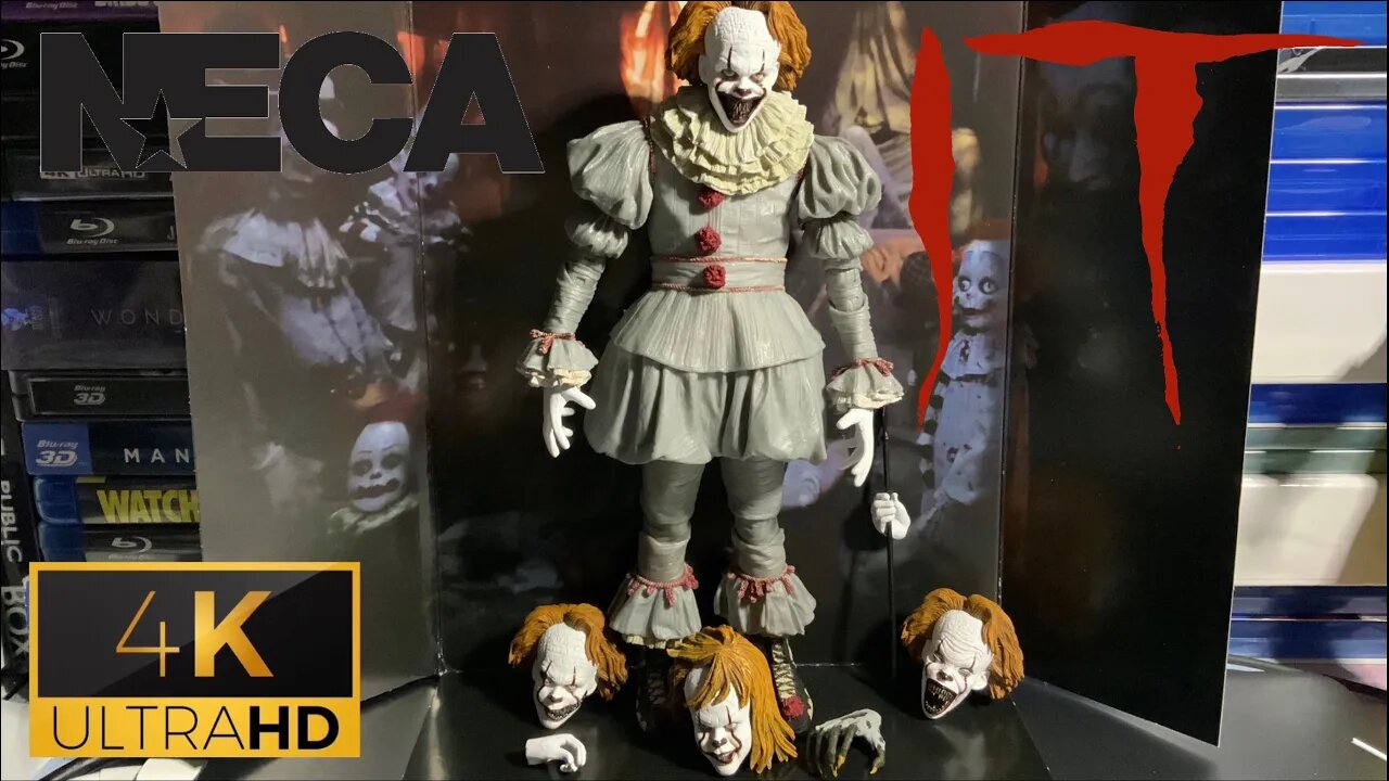 Neca IT - Pennywise (2017) Action Figure Unboxing and Review