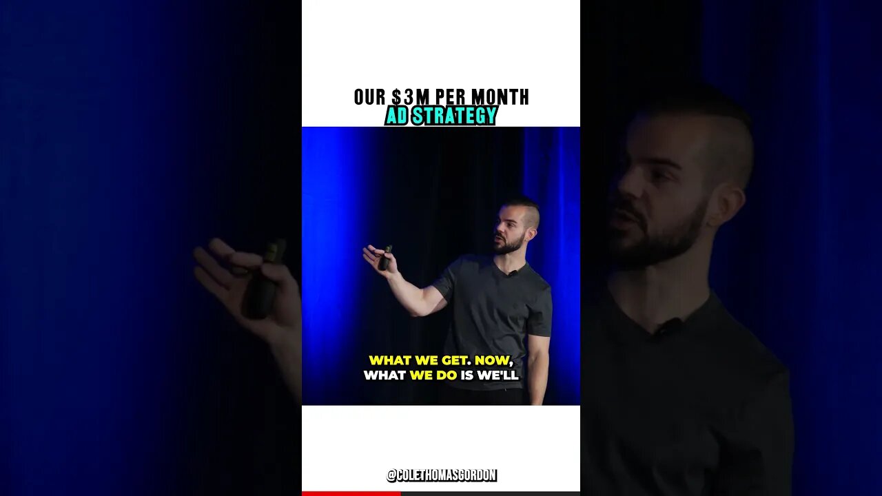 Our $3,000,000 Per Month Ad Strategy