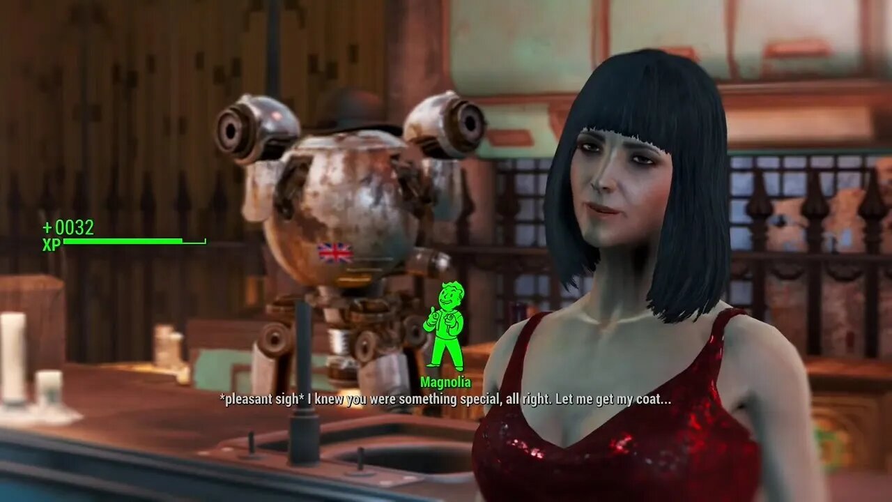 A Date with Magnolia - Fallout 4 Game Clip