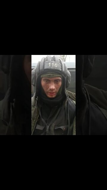 Ukraine War - Captured Russian Tank Crew. So young.