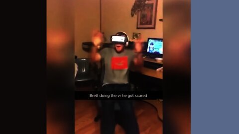 funny moments in VR caught on video #SHORTS