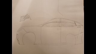 Hatchback drawing