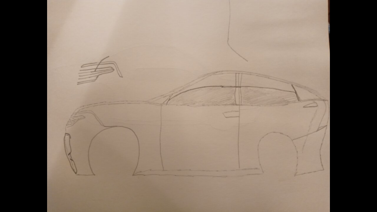 Hatchback drawing