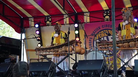 Balafon Duo, traditionele muziek van Burkina Faso Youssouf Keita & Emilio Saura Jiménez