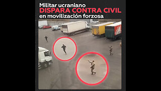 Dispara contra un civil mientras intenta movilizarlo para el Ejército ucraniano