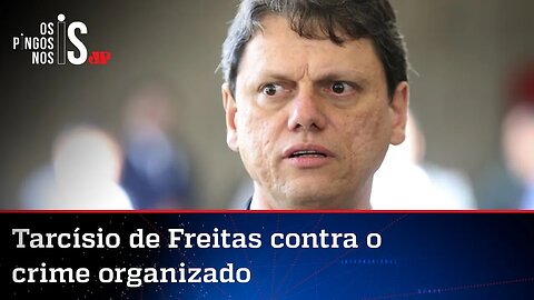 Tarcísio traça prioridades e promete enfrentar a bandidagem em SP