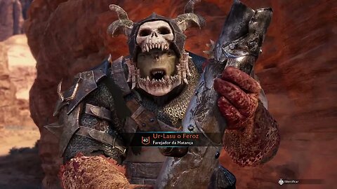 Shadow of War - Orc Lvl 40 RARO "Ur-Lasu o Feroz" (Gameplay em Português PT-BR)