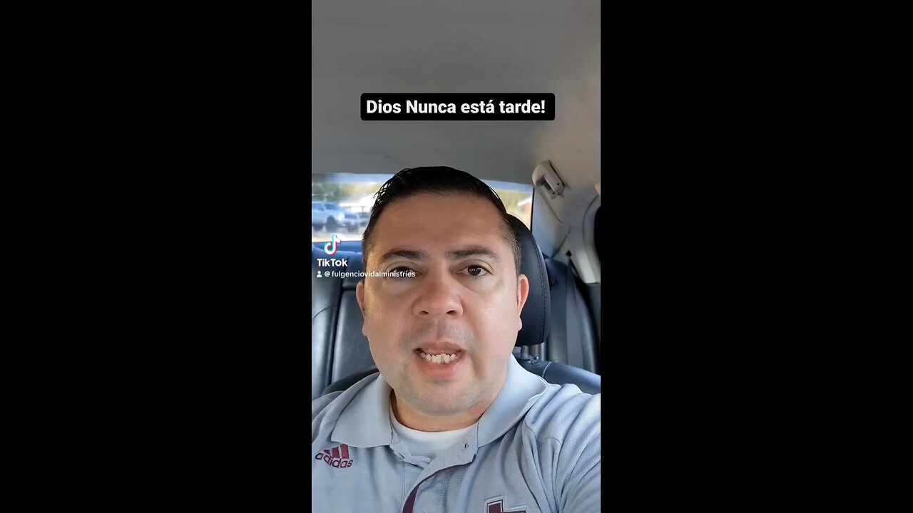 Dios Nunca esta tarde!