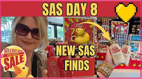 SAS DAY 8 | NEW SAS Finds | 75% Off Online Exclusives at Bath & Body Works | #bathandbodyworks