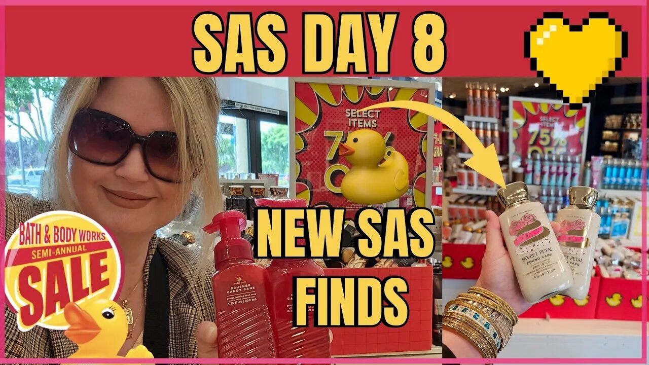 SAS DAY 8 | NEW SAS Finds | 75% Off Online Exclusives at Bath & Body Works | #bathandbodyworks