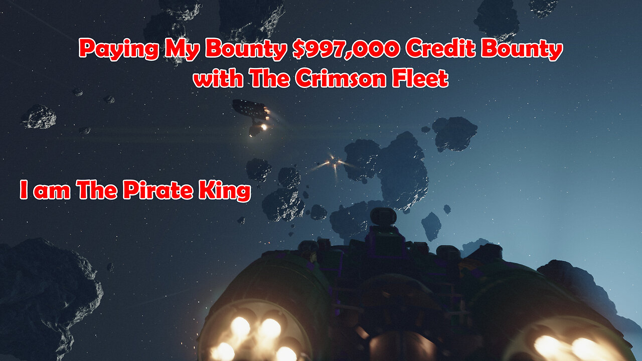 👑Paying the Pirate Kings Bounty of $997,000 Credits to the Crimson Fleet👑 | Starfield Live Stream