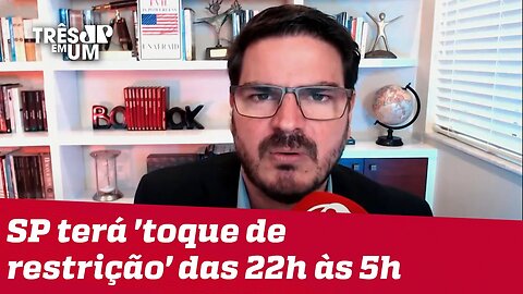 Rodrigo Constantino: Falta embasamento científico nas cores que Doria separa para suas fases