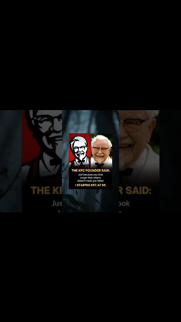 #entrepreneur #motivation #motivationalstatus #inspirationalquotes #kfc #motivationalquotes #fact