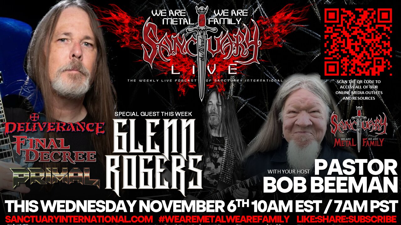 Guitar Veteran GLENN ROGERS on #SanctuaryLive!