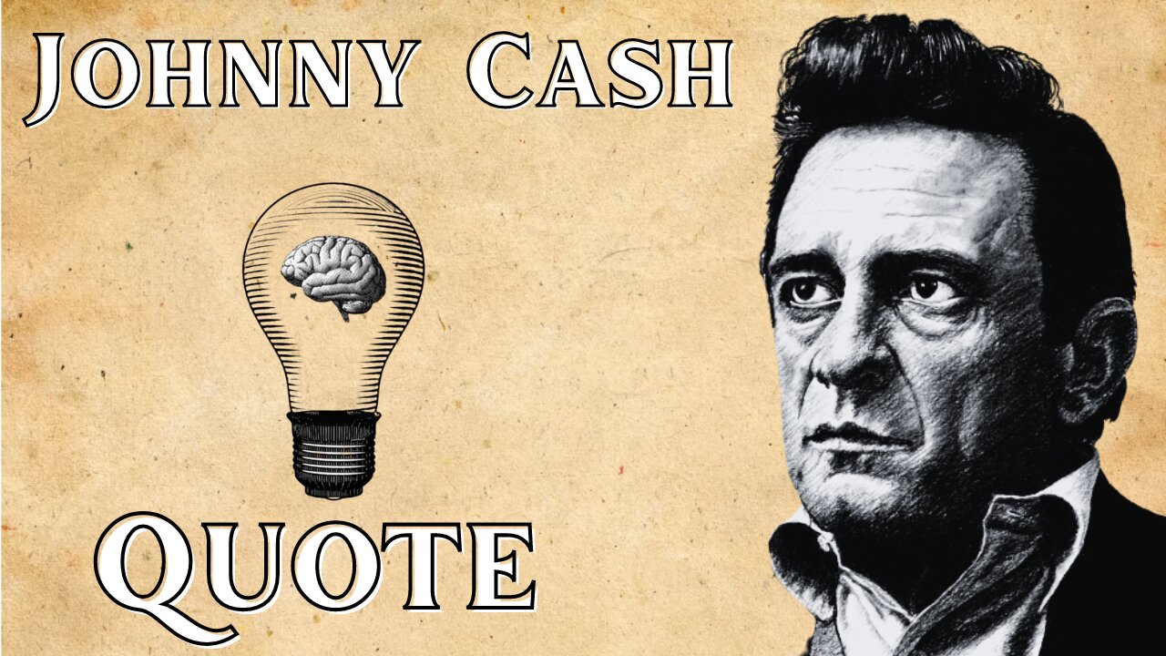 Johnny Cash's Truth: Speak Up or Shut Up