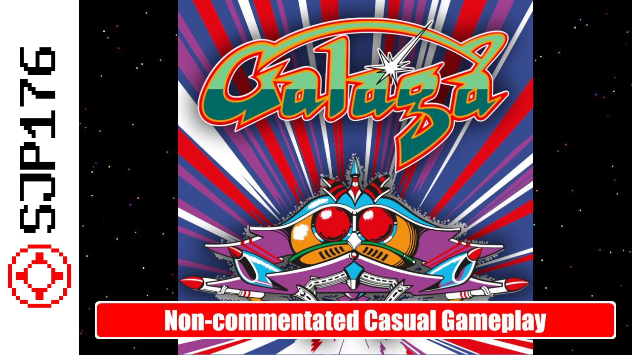 Galaga—Non-commentated Casual Gameplay