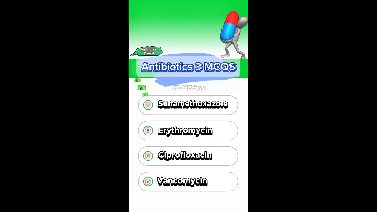 Pharmacogy mcqs quiz #pharmacologymcq #mcq #medication #antiboitics #test