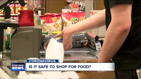 Is it safe to shop for food?