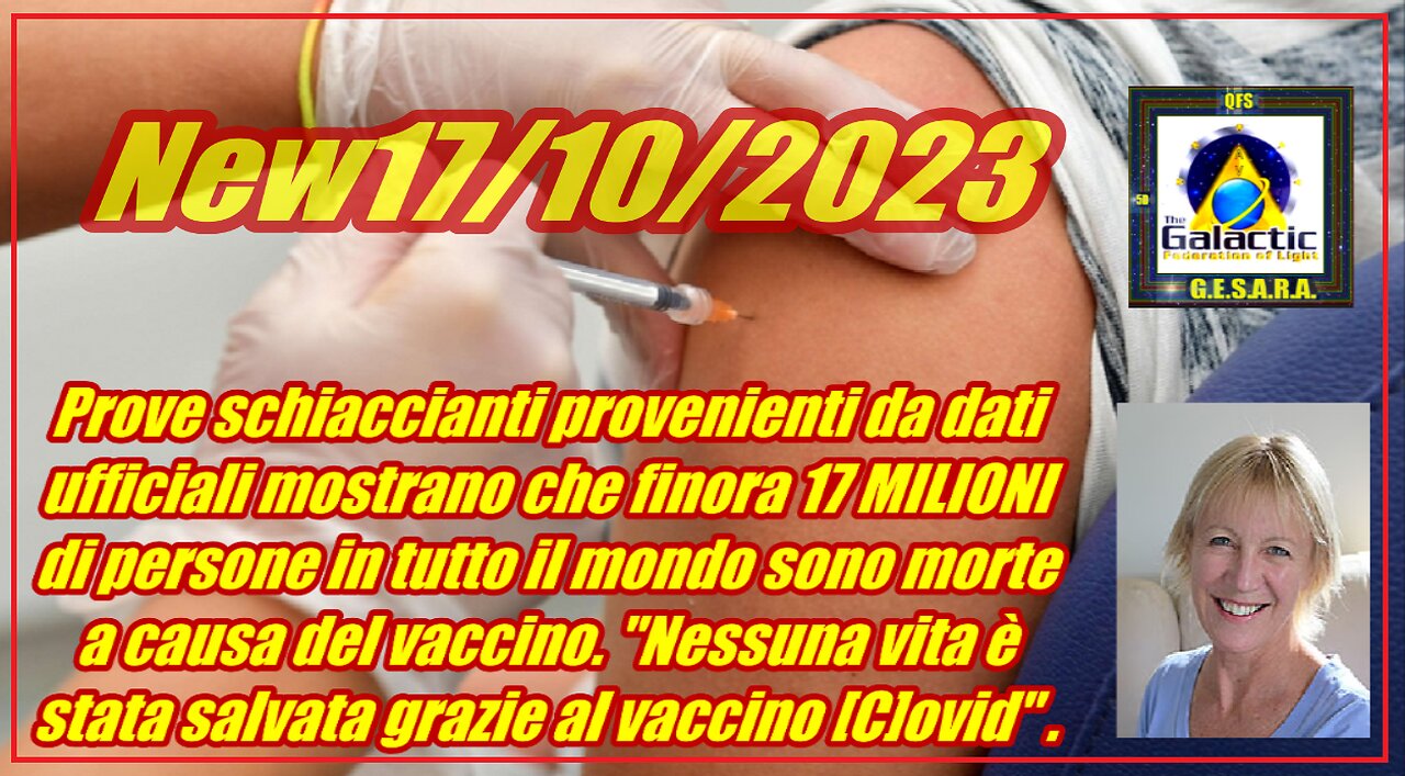 New 17/10/2023 SIERRA"Nessuna vita è stata salvata grazie al vaccino [C]ovid"